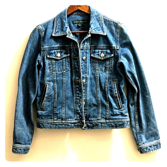 Lauren Ralph Lauren Jackets & Blazers - Lauren Jean Co Denim jacket